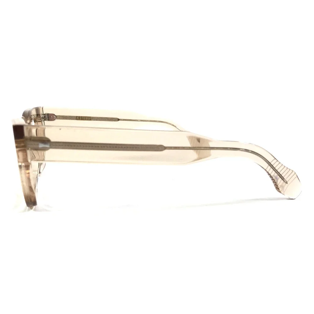 Cubitts Eyeglasses Frames MILNER M-HAZ Beige Rectangle Full Rim 48-21-145
